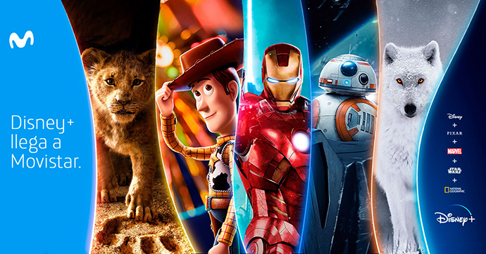 Disney+ llega a Movistar+