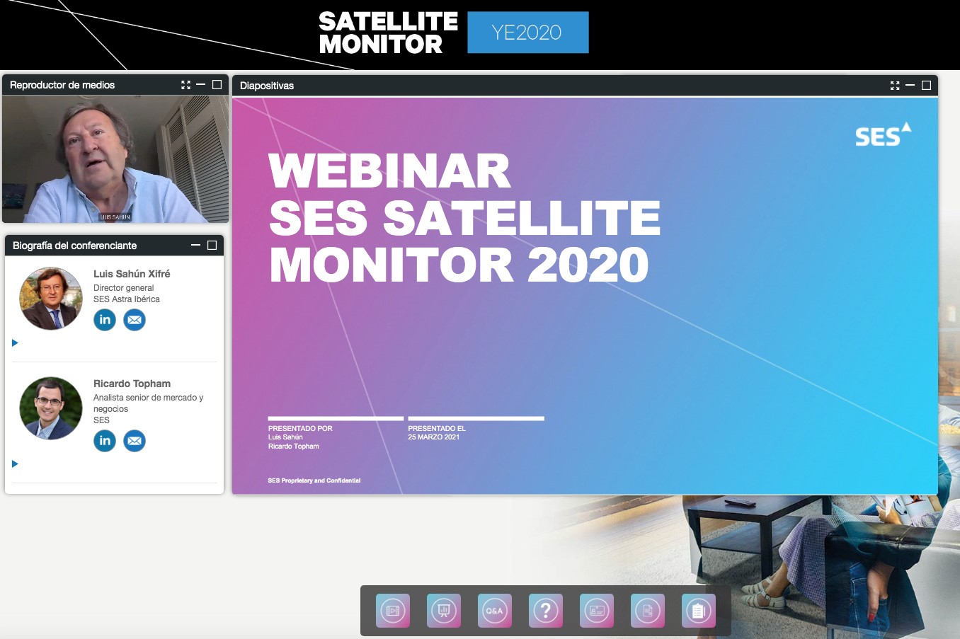 SES Satellite Monitor 2020