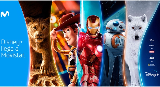 Disney+ llega a Movistar+
